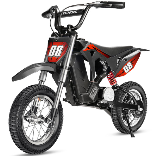 36V Electric Dirt Bike for kids,Yisufo Ride on Motorcycle for kids Age 5-10,Fast Speed Electric Motorcycle Up to 16 MPH & 10 Miles with Twist Grip Throttle,Hand-Operated Brakes,3-Speed Modes,Red