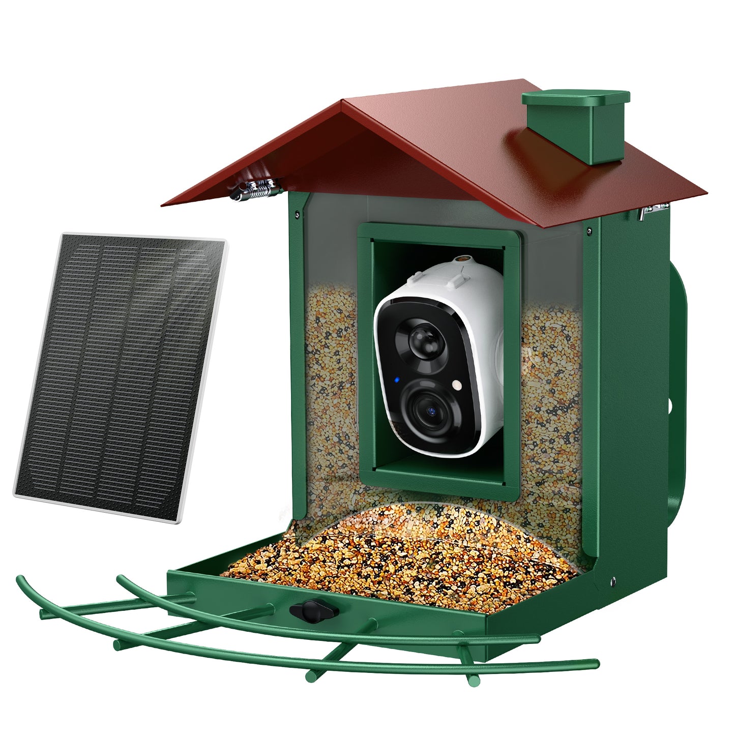 Smart Bird Feeder, Outdoor Bird Watching Camera Auto Capture & Motion Detection